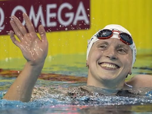 Ledecky pretende competir en los Juegos de Los Ángeles 2028