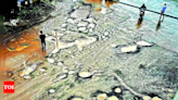 Pune roads deteriorate as rains wash away surfaces | Pune News - Times of India