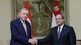 Turkey's Erdoğan arrives in Egypt amid thaw in relations