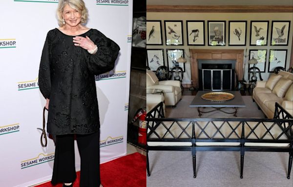 Martha Stewart responds to social media users who called her living room ‘old and stuffy’