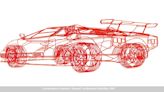 Radcliffe's Steel Mastery: The Lamborghini Countach “Koenig” Sculpture