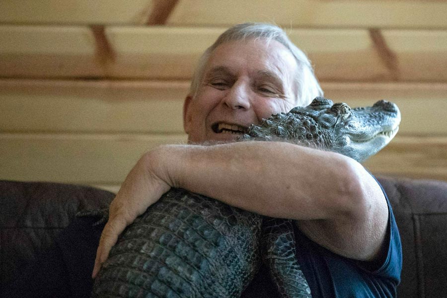 Man says his emotional support alligator, known for its big social media audience, has gone missing - East Idaho News