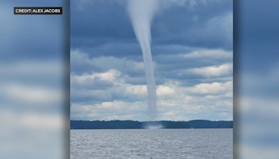 Video shows extremely rare waterspout on Minnesota's Lake Vermilion