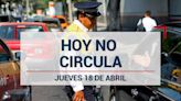 ¿Cómo saber si mi auto descansa? Así funciona el Hoy No Circula hoy 18 de abril