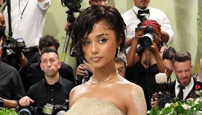 Your Jaw Will Drop Seeing Tyla Get Cut Out of Her Dress at 2024 Met Gala - E! Online