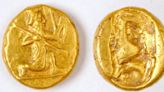 Un tesoro de monedas de oro descubierto en ruinas griegas de Turquía