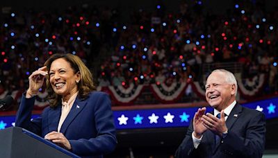 Tim Walz debuts as Kamala Harris' VP pick at raucous Philly rally: Recap