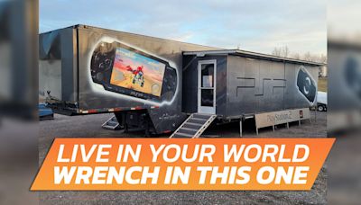 This Trailer Was a PlayStation Paradise on Wheels. You Can Own It for $70K