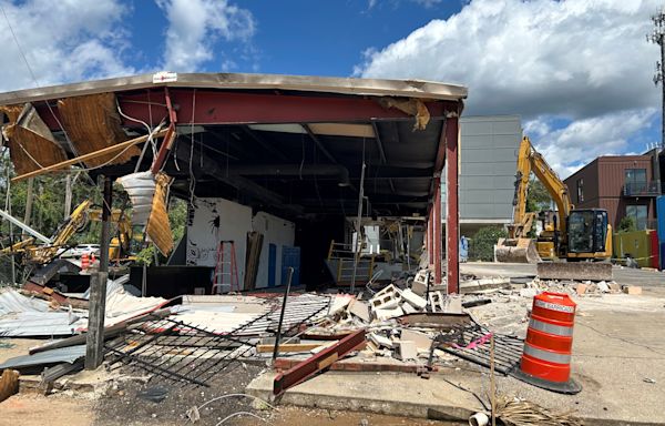 Former All Saints Cafe building torn down; future plans not immediately known