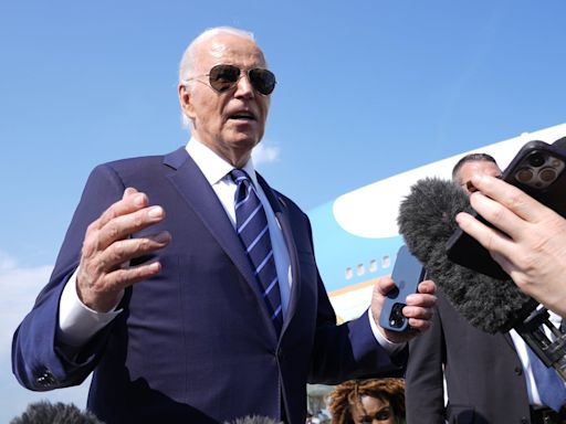 Biden says it was a 'mistake' to say he wanted to put a 'bull's-eye' on Trump