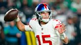Tommy DeVito benched at halftime of Giants loss to the Eagles