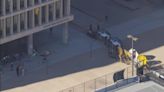 Small group of demonstrators take over first floor of CSULA building