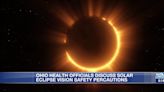 Ohio health officials discuss solar eclipse vision safety precautions