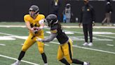 Iowa football open spring practice: Hawkeyes QB Marco Lainez shows flashes of potential