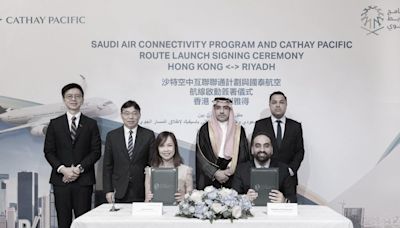 Cathay Pacific launches direct passenger flights to Riyadh