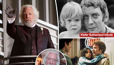 Legendary actor Donald Sutherland dead at 88, son Kiefer pays tribute: ‘A life well lived’