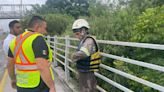 Joven cayó a un arroyo y fue rescatado por bomberos y protección civil de Saltillo