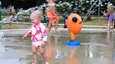 Up North beach town’s splash pad offers fun way to cool down on hot summer days