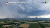 ORAGES EN DIRECT : orages parfois violents du massif central à la Lorraine ce soir