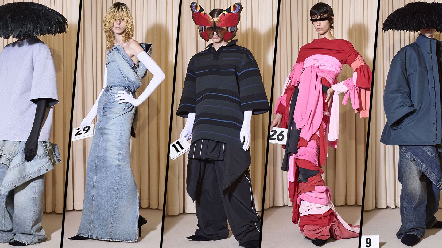 Past and Present Collide in Balenciaga’s Mad-Scientist Couture Collection