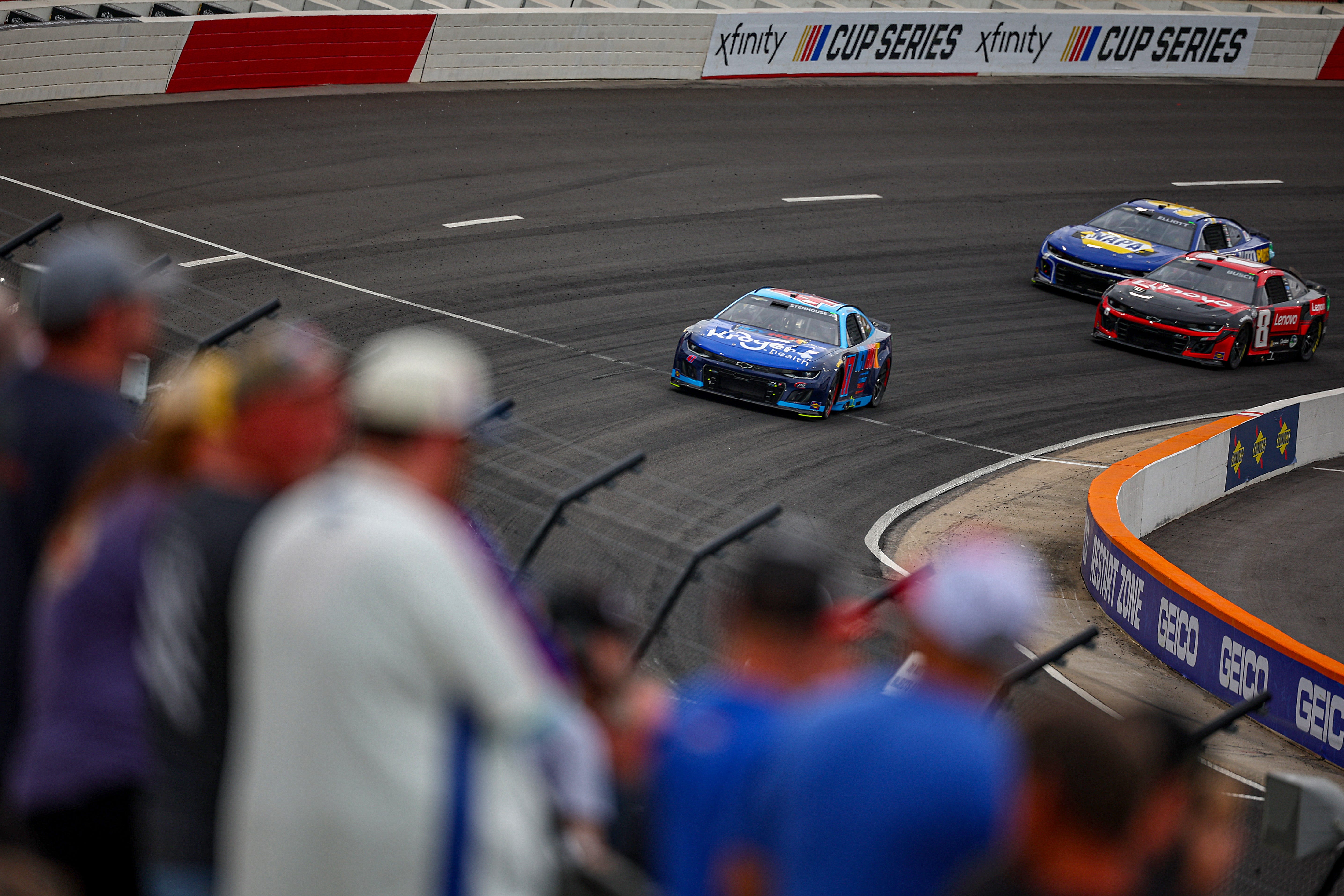 Kyle Busch wrecks Ricky Stenhouse Jr. to start NASCAR All-Star race