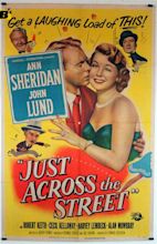 "JUST ACROSS THE STREET" MOVIE POSTER - "JUST ACROSS THE STREET" MOVIE ...