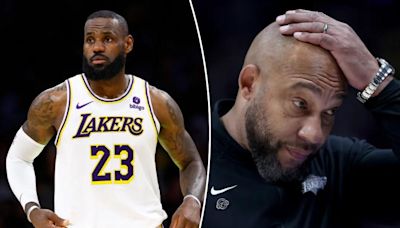 LeBron James ‘bristled’ at Darvin Ham’s plan for him that Lakers quickly scrapped