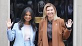 Akshata Murty welcomes Ukraine’s first lady to Downing Street