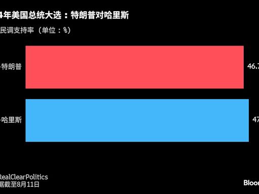 美國大選追蹤：賀錦麗領先優勢擴大；川普欲借馬斯克和辯論奮起直追