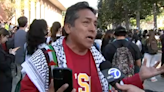 USC father supports daughter at pro-Palestinian demonstration, says he would be arrested with her if necessary