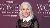 Helen Mirren Won't Eat or Drink Before a Red Carpet If She's Wearing a 'Very Tight Dress'