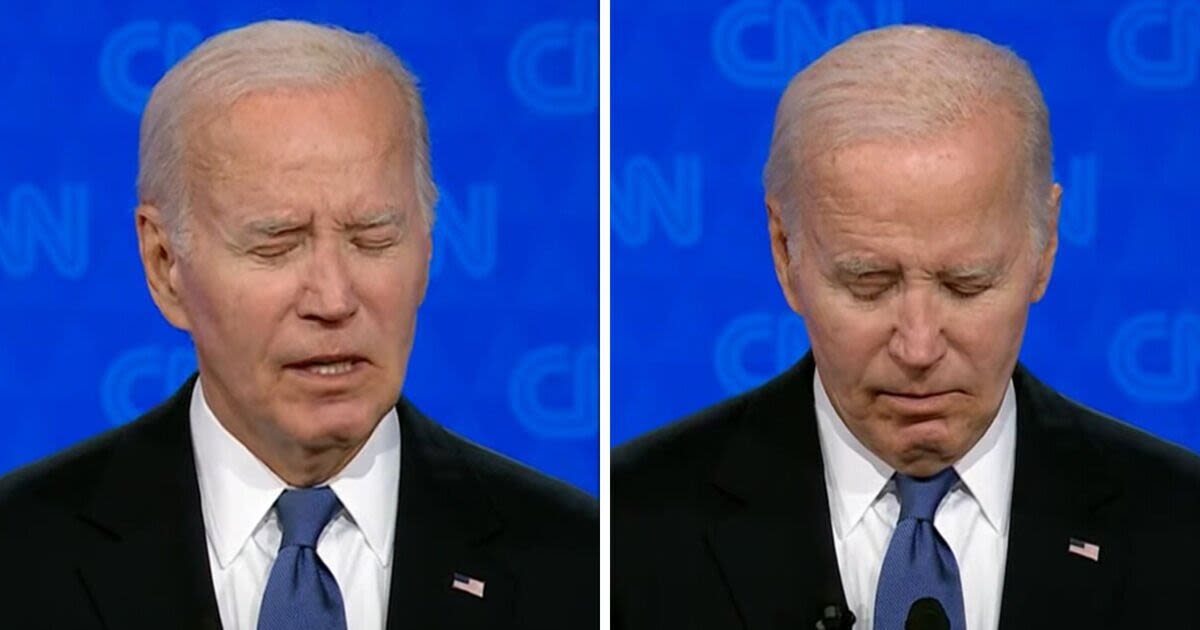 Joe Biden freezes and loses train of thought in excruciating CNN debate moemnt