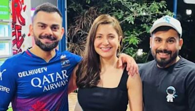 Anushka Sharma Holds Virat Kohli Close As They Pose With Fan In Bangalore After IPL Match; See Viral Pic - News18