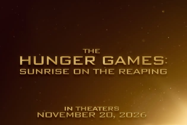‘The Hunger Games: Sunrise On The Reaping’: Lionsgate Sets Fall 2026 Release For New Prequel, Director Francis Lawrence In...