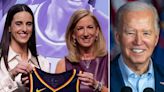 Biden calls for female athletes to get 'paid what they deserve' as Caitlin Clark's WNBA salary sparks debate