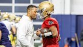 Watch: Kenny Minchey runs it in for third score of Notre Dame’s spring game