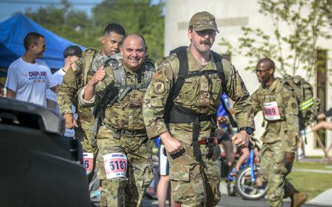 Troops ruck and run in honor of Four Chaplains’ heroic actions aboard sinking ship