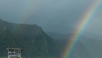 Olympic surfers deal with towering Teahupo'o