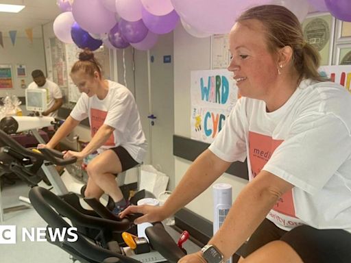 Crewe therapists pedal through the night for new equipment