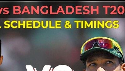 India vs Bangladesh T20 series full schedule, venues, timings, streaming