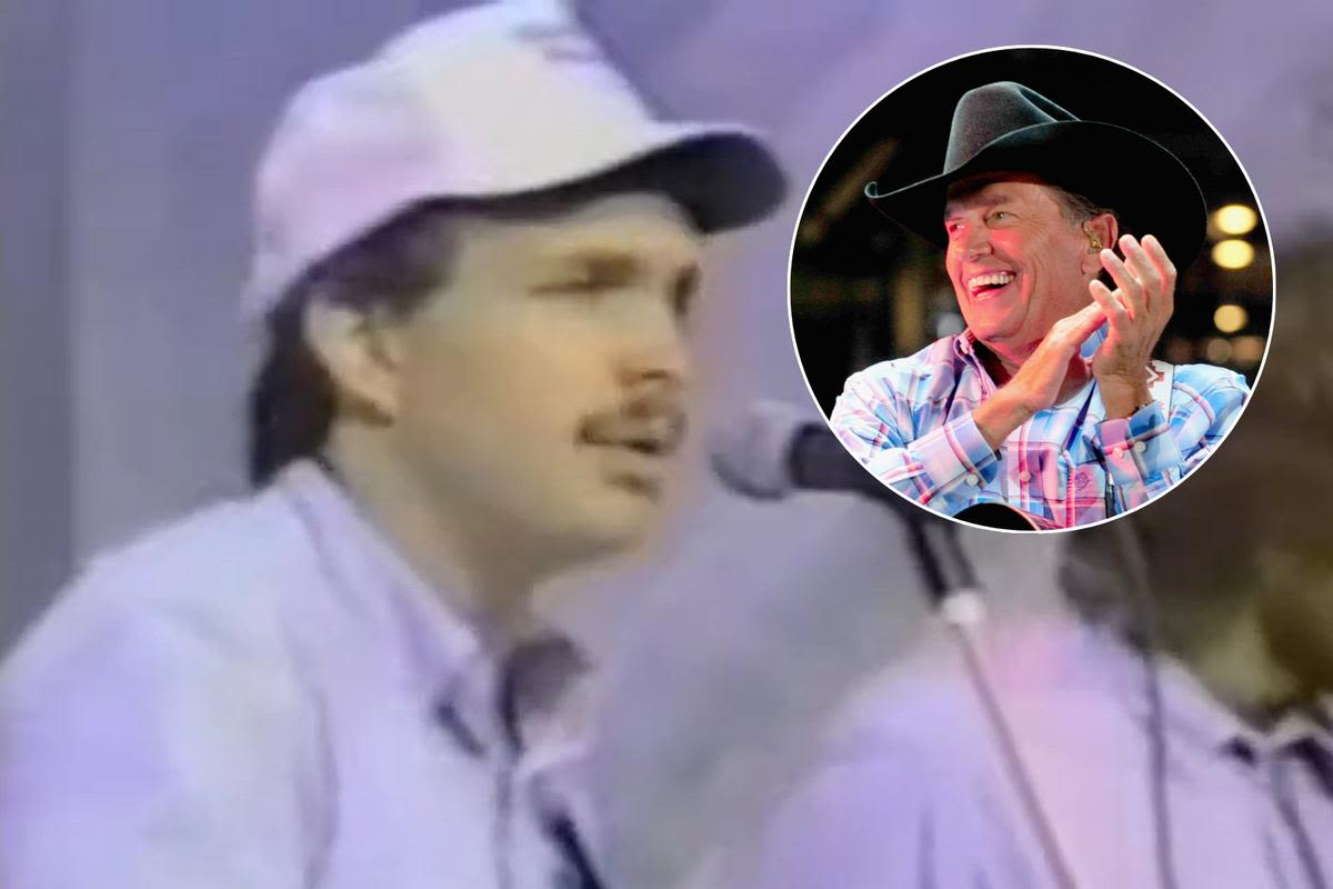 WATCH: Pre-Fame Garth Brooks Performs a George Strait Classic in Rare Early TV Appearance