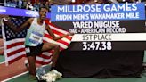 Yared Nuguse runs second-fastest indoor mile ever, gets American record at Millrose Games