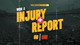 Here’s what to know from Packers’ first injury report of Week 2