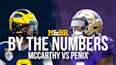 By the Numbers: McCarthy vs Penix