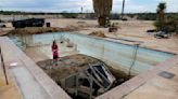 Monsoon flooding devastates Mojave Desert town — but also reveals its heart