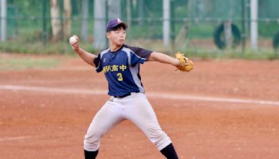 高中軟聯》朱祥任勝投、勝打 陽明桃園內戰完封平鎮