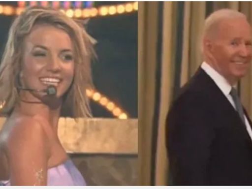 Joe Biden recria meme icônico de Britney Spears