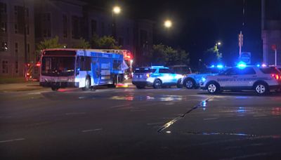 Police: 1 killed in shooting, 1 hurt in subsequent crash at Charlotte intersection