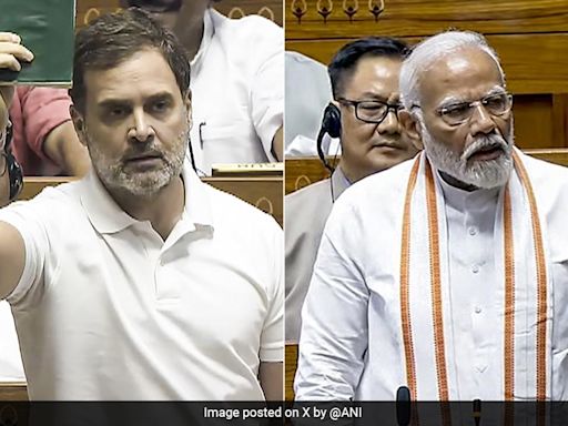 PM Modi vs Rahul Gandhi: BJP's "Contrasting" Videos From Lok Sabha