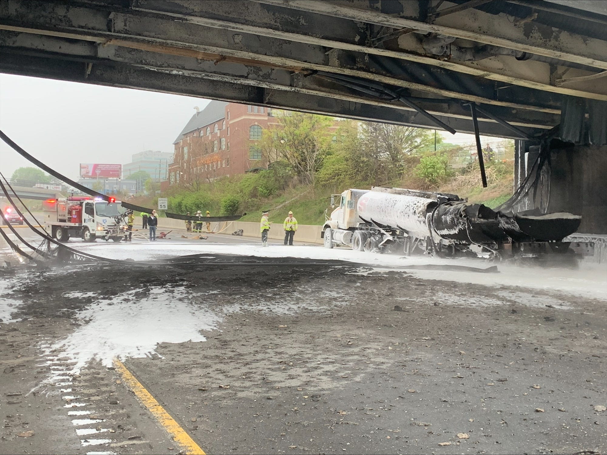 Commuters cautioned about weekend construction on damaged Interstate 95 in Connecticut